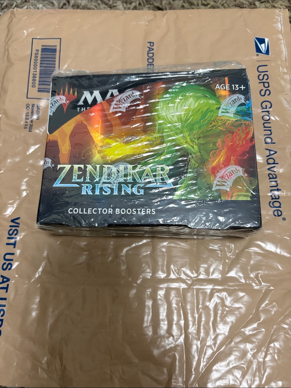 Magic The Gathering Zendikar Rising Collector Booster Box (12 Packs) Sealed